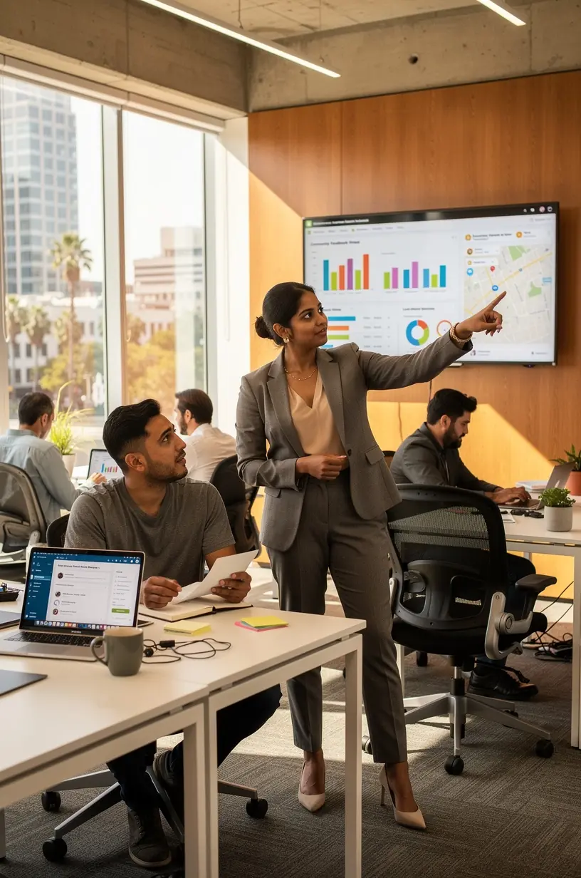 Community feedback mechanisms for local services review