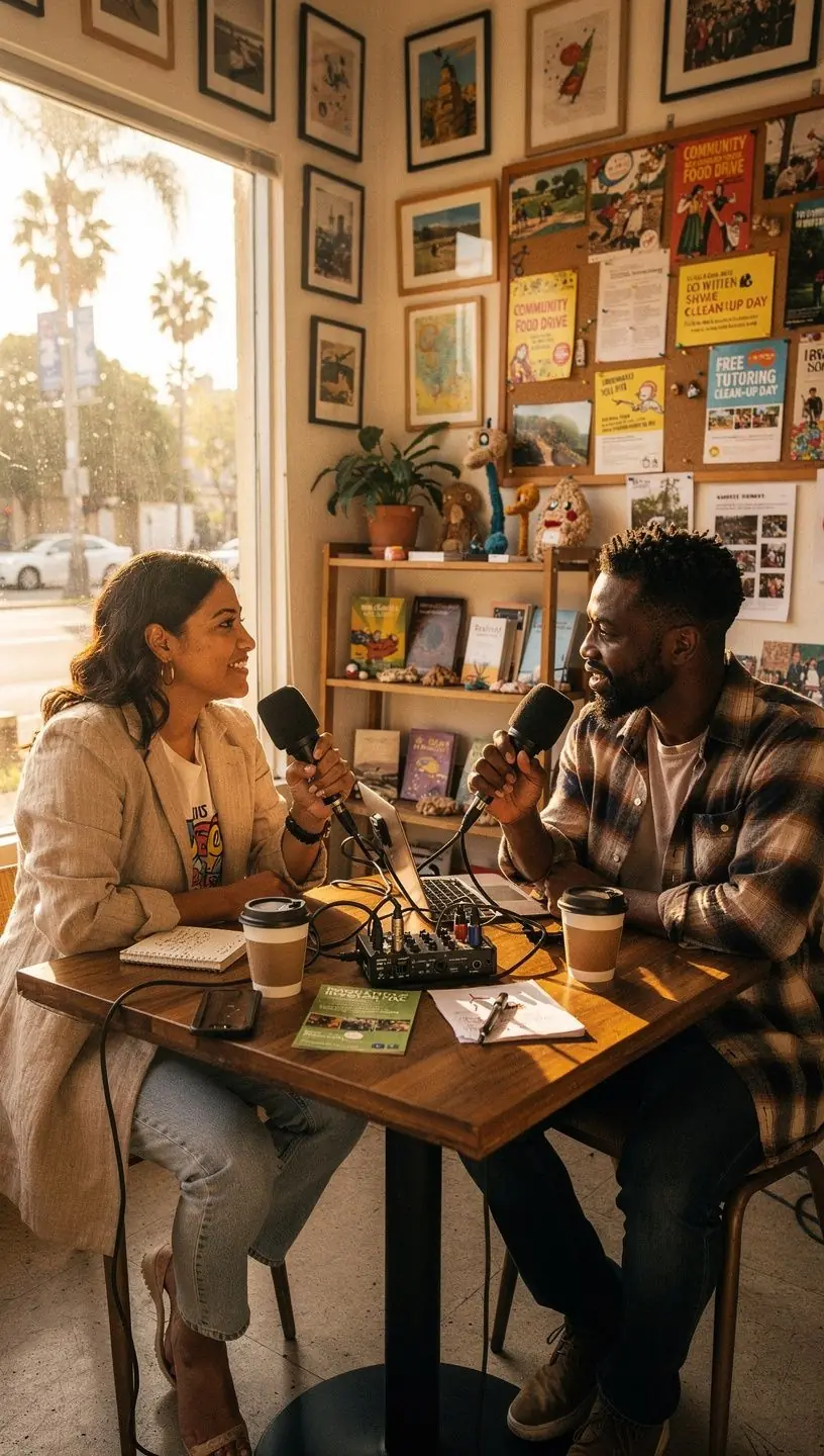 Modern office environment