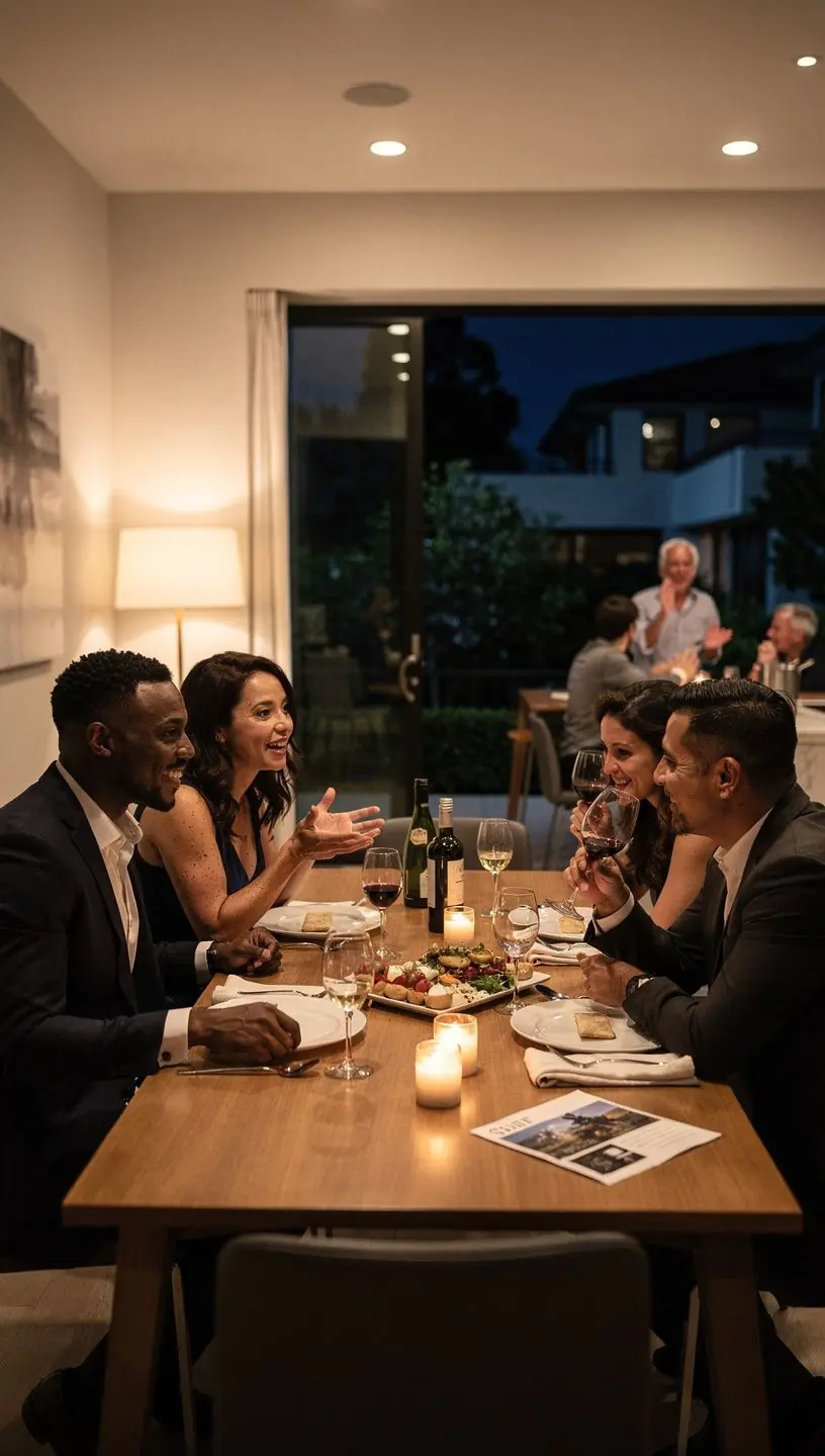 Professional team collaboration